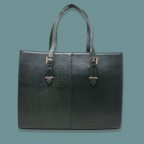 Gauri Genuine Leather Women Tote Bag Hive